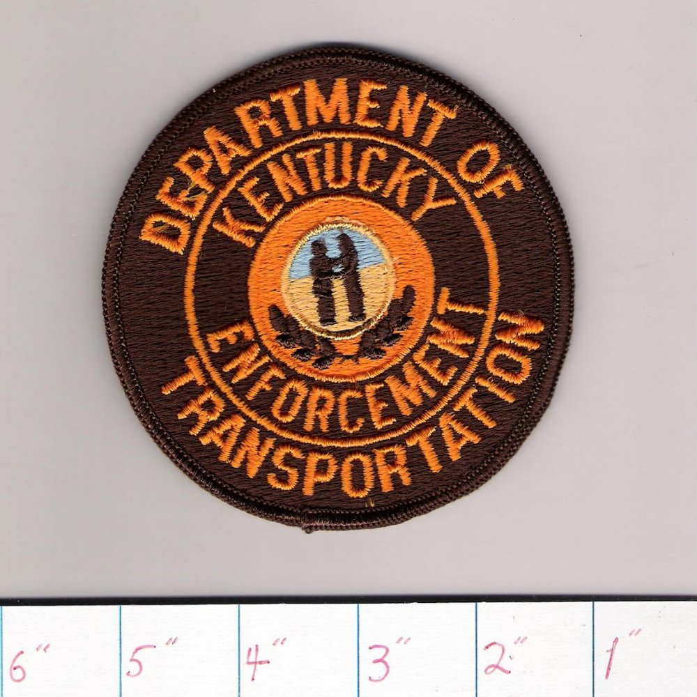 Collectible Kentucky Enforcement DOT Embroidered Patch